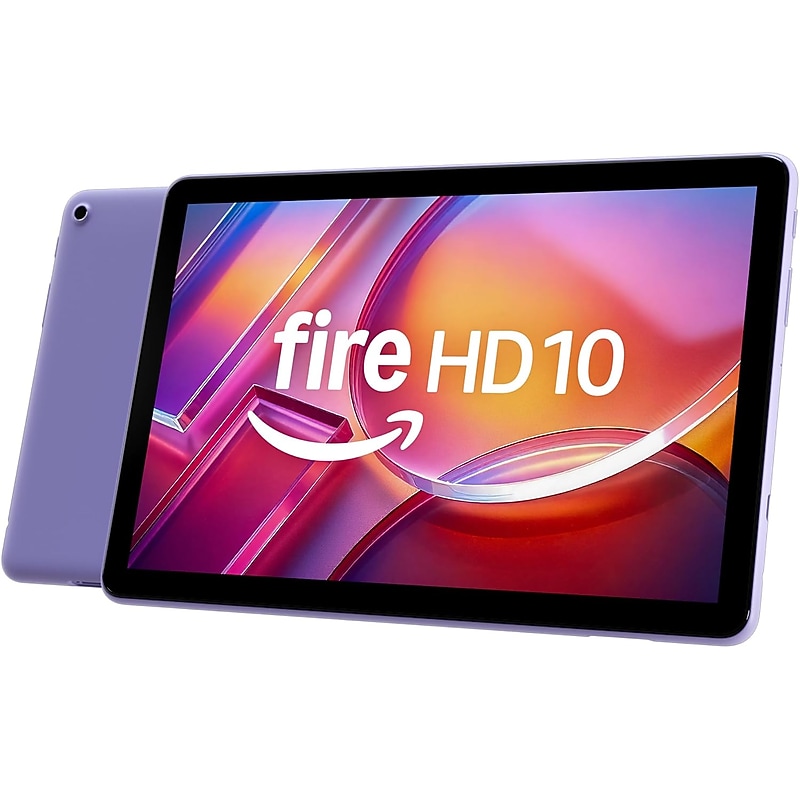 Amazon Fire HD 10" Tablet, 64GB, Lilac (B0BHZWT2FR) image 1