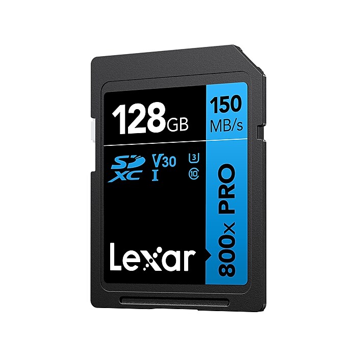 Lexar High-Performance 800x PRO BLUE Series 128GB SDXC