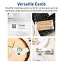 Avery Rectangle Business Cards, Matte White, 160/Pack (19479399739)~#|#~F058014A-DC04-404F-AB849522737DD830_sc7