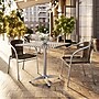 Flash Furniture Lila Indoor-Outdoor 31.5'' Square Table Set with 2 Rattan Chairs, Dark Brown (TLH32SQ020CHR2)~#|#~F05A0F08-D2F9-4C1C-AC10CA46CBE0D7F6_sc7
