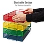 Mind Reader Metal Side Loading Stackable Letter Tray, Multi Colored (DSTACK4-ASST)~#|#~F05A9641-E610-41C9-902287742E2DD31C_sc7