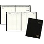 2026-2027 AT-A-GLANCE Recycled 8.25" x 11" Academic Weekly & Monthly Appointment Book, Faux Leather Cover, Black (70-957G-05-27)~#|#~F05EB320-61AF-441A-B538788411F39E22_sc7
