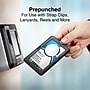 Staples Clip On ID Badge Holder, 4" x 2.87", Rubber, Black (51917)~#|#~F063C4E4-4678-4AC0-9C2A57267E43F857_sc7