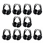 Panasonic Over-Ear Headphones, 10/Pack, Black (RP-HT161-K)~#|#~F063DB1B-3C78-48F1-AE894458EBF3DB4C_sc7