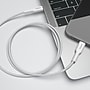 Staples TECH USB-C to USB-C Charging Cable, 6.5 ft., White, 5/Pack (ST62315)~#|#~F064BDA5-8DE3-4A72-B269A53A43113D91_sc7