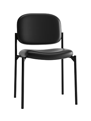 HON Scatter Stacking Guest Chair, Black SofThread Leather (BSXVL606SB11) Simolary simolary.com 6