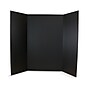 Flipside Corrugated Project Board, 3' x 4', Black, 24/Carton (30067-24)~#|#~F066245D-7932-4592-855C86C296F9B369_sc7