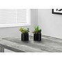Monarch Specialties Inc. 7" Artificial Succulent Plant in Pot, 2/Set (I 9554)~#|#~F0682B7D-BBD0-42D1-95CFEDF84BE107AF_sc7