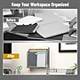Mind Reader 3-Pocket Metal Mesh Mountable Wall File, Letter Size, Silver (WAFIST3-SIL)~#|#~F069D33E-627B-4763-8723BD796030DE76_sc7