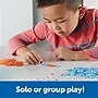 Learning Resources Math Scramble Game Educational Games for Kids,  Assorted Colors, 87 pieces,  (<LER9131) ~#|#~F06C220E-0D37-4207-811AFA90F548A16C_sc7