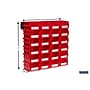 Triton Products LocBin Stackable Storage Bin, 3" x 4.12"x 5.37", Red, 24/Pack (3-210RWS)~#|#~F06D1747-91A5-4E61-80175CD6171A4881_sc7