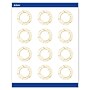 Avery Gold Florals Matte Blank Card, White, 120/Pack (S00-EW0)~#|#~F06FE3F2-40D4-455B-B29533C9F0926565_sc7