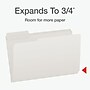 Pendaflex Heavy Duty File Folder, 1/3-Cut Tab, Assorted, Legal Size, White, 100/Box (1007034)~#|#~F07228A2-EBF2-4B9B-B04563C5FAE5CA67_sc7