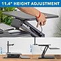Mount-It! 24" W Manual Adjustable Standing Desk Converter with Dual Monitor Mount, Black (MI-7914)~#|#~F072B2E8-AC03-4FF6-B145A7A01C2EB63B_sc7