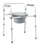 Medline 3-in-1 Commode, Fixed Arms, Back Bar, Steel Frame, 350 lb. Capacity (G1-505LX1)~#|#~F07A2A30-5E31-4F42-835438F3CCA19D62_sc7