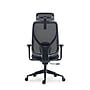 Raynor Group Torque Ergonomic Fabric/Mesh Swivel Manager Chair, Black (TORQUE-BF-BLK)~#|#~F07D6AC2-384B-4477-88254BD19350C8BA_sc7