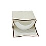 Household Essentials 38.8 Quart Serveware Storage Box with Lid, Fabric, Cream (547)~#|#~F0812F64-9EA6-4412-8844504FE5F2D8DA_sc7