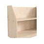Flash Furniture Bright Beginnings Display Shelf Unit, 24.5"H x 31.5"W x 11.75"D, Brown (MK-KE19226-GG)~#|#~F082CE04-6CF3-45D9-A03ADAD99206AF95_sc7