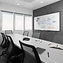 TRU RED™ Magnetic Porcelain Dry Erase Board, Black Frame, 8' x 4' (TR61191)~#|#~F08D4848-9512-4245-A16C0CE625B17E54_sc7