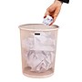 Mind Reader Metal Mesh Trash Can Without Lid, 4.4 Gallon, Pink (1CIRGA-PNK)~#|#~F08FC502-1E41-4C14-A32404DCA64C2F9A_sc7