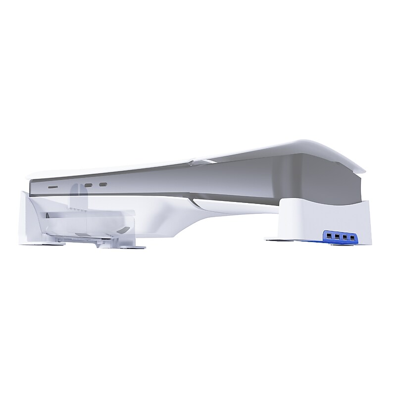 4Gamers Stealth Horizontal Stand, Compatible with PS5 Slim & Pro, Black (SP-SHS-4G) image 1