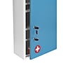 Viva Comfort Dual Lock Surface-Mount Medicine Medical Cabinet, 1.1 cu. ft., Blue (ADI999-04-BLU-MK)~#|#~F0957067-0B00-4A8C-BDB43C4C9BC2D856_sc7