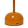 Simple Designs Mushroom Magic Dimming 11.80" LED Touch Table Lamp, Portable & Rechargeable, Orange (LD1069-ORG)~#|#~F09AD059-F803-4AD1-94F0BF1C59F3C595_sc7