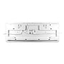 Man & Machine Very Cool Wired Ergonomic Washable Keyboard, White (VC/W5)~#|#~F09BCDF2-96BD-43E8-A4D2B11D82CF709C_sc7