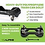 Alpine Industries Polypropylene Recycling Bin and Dolly, 69 Gallon, Blue, 3/Pack (ALP477-BLU-3PKD)~#|#~F09C071C-AA10-496A-BC13EEFB19A432C8_sc7