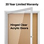 Staples Enclosed Cork Display Board, Aluminum Frame, 3' x 2' (ST61261)~#|#~F09D16C5-AC13-40F4-89A1136AE68EF35F_sc7