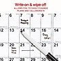 2026 Staples 36" x 24" Yearly Dry-Erase Wall Calendar, Reversible, Red (ST63004-26)~#|#~F09EC133-E05C-4DAD-AC6DFDB0F844F94E_sc7