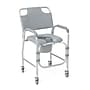 Medline Guardian Shower Commode, Fixed Arms, Back Rest, Aluminum Frame, 300 lb. Capacity (G1-502PWX1)~#|#~F0A19362-CC33-4D38-84AD7AC9AB79F8E6_sc7