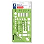 Staedtler Mars Imperial/Metric Architect Template, Plastic, Green (977 125)~#|#~F0A3BA83-09BA-4D58-981BA6008D9DD562_sc7