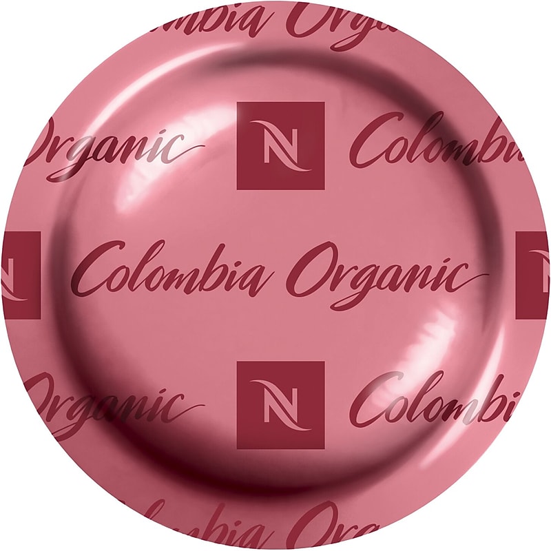 Nespresso Colombia Organic Coffee Nespresso Professional Capsules, Espresso Roast, 50/Box (8906.84) image 1