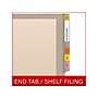 Medical Arts Press Reinforced End Tab File Folder, Straight-Cut, Letter Size, Manila/Gray, 50/Box (S-09473-GRY)~#|#~F0B02084-5236-4D34-9F1B01D2FA0DC27E_sc7