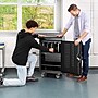 Luxor Lockable 30-Unit USB-C Secure Charging Cart, Black Powder-Coated Steel (CHMC002)~#|#~F0B5F536-840C-4850-9555515337F3B7E7_sc7
