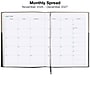 2027 Excello Brands 8" x 10" Weekly & Monthly Standard Planner, Paperboard Cover, Gray/Black (PKT-CY27-810-GY)~#|#~F0BECE23-1FC7-4D18-AF0C519575456A9B_sc7