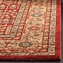Safavieh Mahal Collection 8' x 8' Square Indoor Area Rug, Machine Made, Red/Natural (MAH697A-8SQ)~#|#~F0C3C15D-DD26-4275-93EFAAF42FA82D63_sc7