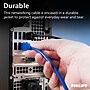 Philips 50' CAT-6 Ethernet Cable, Male to Male, Blue (SWR3533GR/37)~#|#~F0C46CCC-AD70-4D62-8DD578D0ACEEE530_sc7