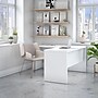 Bush Business Furniture Echo 60"W L Shaped Desk, Pure White (ECH026PW)~#|#~F0D0E3C8-C935-4B73-98BD0CDD37F7148C_sc7