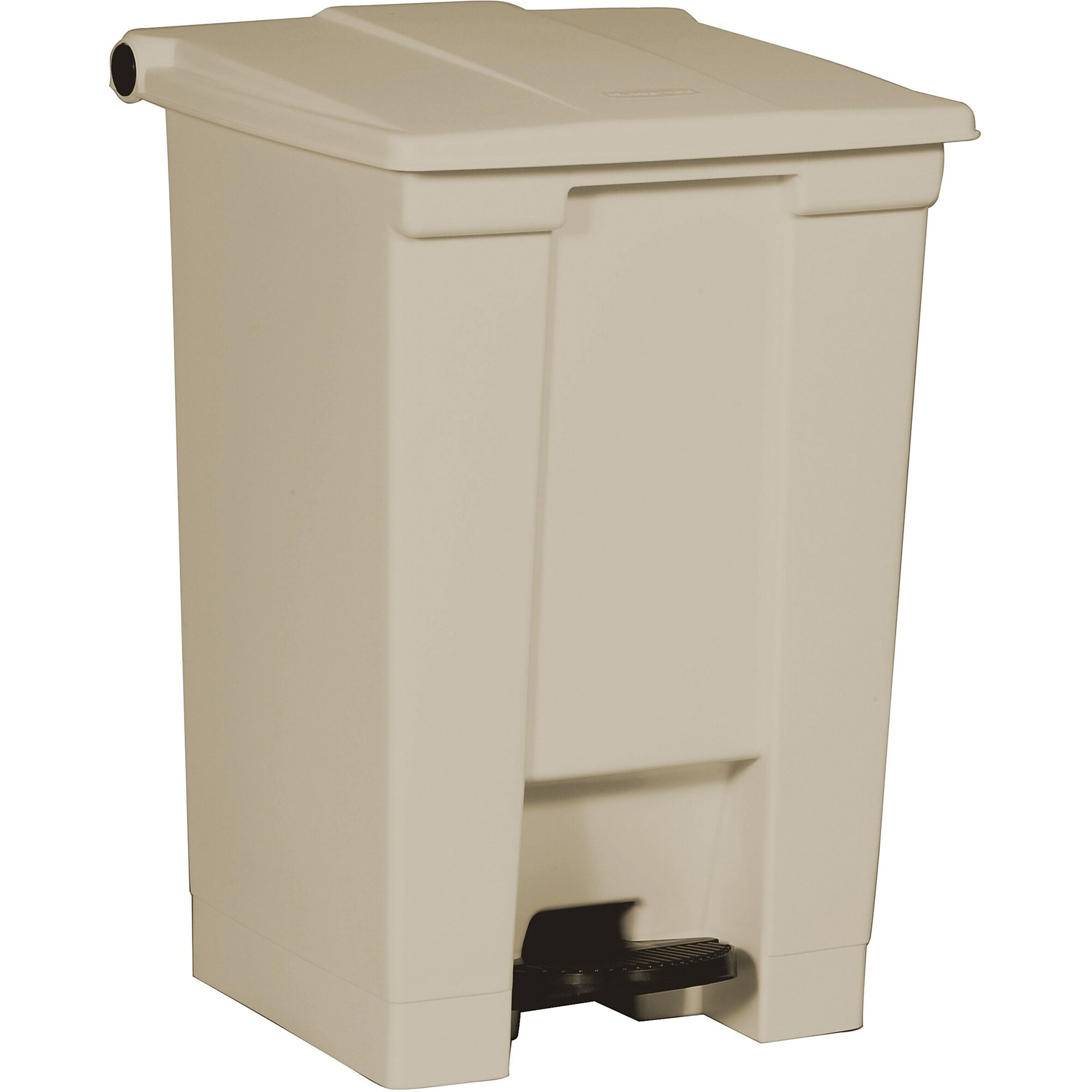 Rubbermaid Commercial Step-On Trash Can, 12 Gallon, Beige (RCP614400BG) Simolary simolary.com