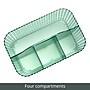 mDesign 4-Section Plastic Desktop Caddy Organizer with Handle, Plastic, Sage (26052)~#|#~F0DD67FB-5D1F-4851-9724B0A9F48B89D1_sc7