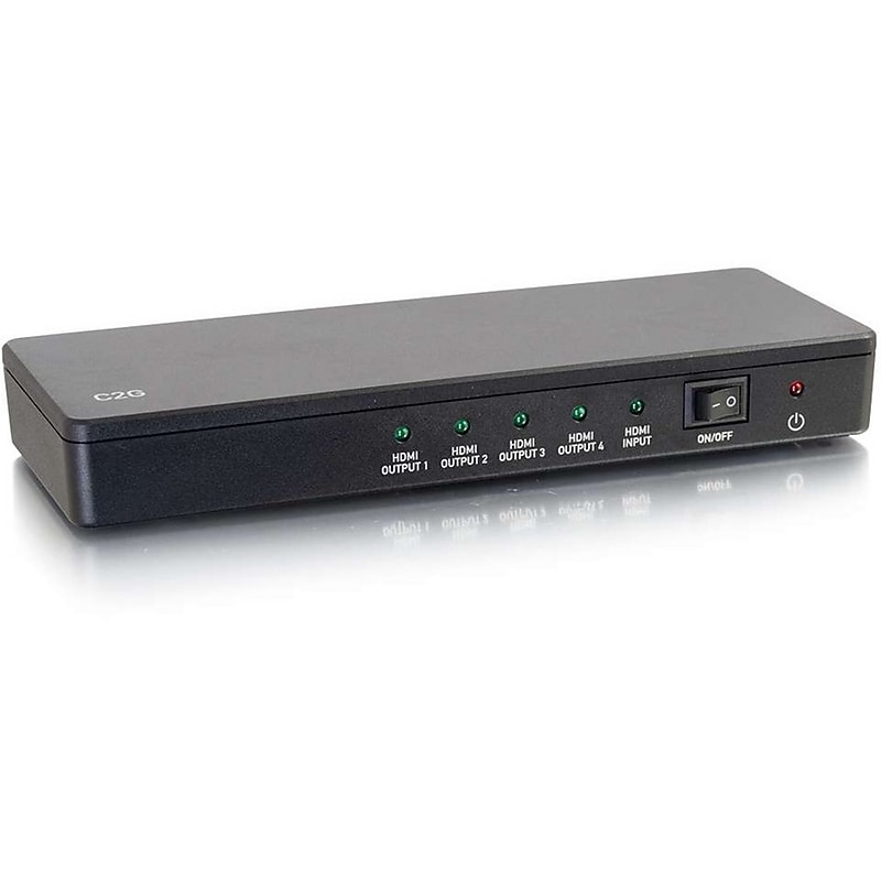 C2G 4-Port HDMI Splitter (41058) image 1
