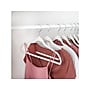 Honey-Can-Do Metal Slim-Profile Nonslip Velvet Hanger, Ivory, 25/Pack (HNG-08596)~#|#~F0E67392-E90B-4C35-90E78B91095A08AB_sc7