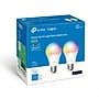 TP-Link Tapo Smart Wi-Fi Light Bulb, Multicolor, 2/Pack (TL135E)~#|#~F0EDE5ED-1F98-49B5-8862CEC4C92ECF75_sc7