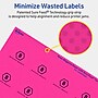 Avery Round Laser/Inkjet Multipurpose Labels, 1-2/3" Dia, Neon Magenta (800/Box)~#|#~F0EF00DE-F784-439A-81C4E660F7BD0D97_sc7
