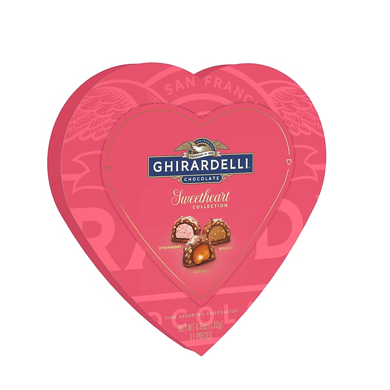 Ghirardelli Sweetheart Collection Assorted Milk Chocolate Truffles, 4.6 oz. (10005528) image 1