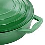 MegaChef Cast Iron 2 Quart Dutch Oven, Green (936119982M)~#|#~F0F38EEC-5751-46CF-977214FC6889F94A_sc7