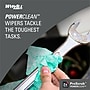 WypAll Cleaning Wipers, 12" x 12", White/Green, 400 Wipers/Box (KCC58310)~#|#~F0F447CA-9D03-4F05-AA87386F0B807FEE_sc7