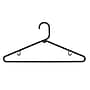 Nahanco Plastic Clothes Hangers, Black, 24/Pack (TBBHU)~#|#~F0F621AB-4FC9-475B-95B341656C29977A_sc7